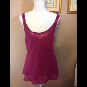 NWT Tailor B Moss camisole.